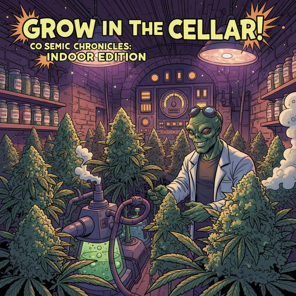 Grow im Keller: Die perfekte Indoor-Cannabis-Ernte