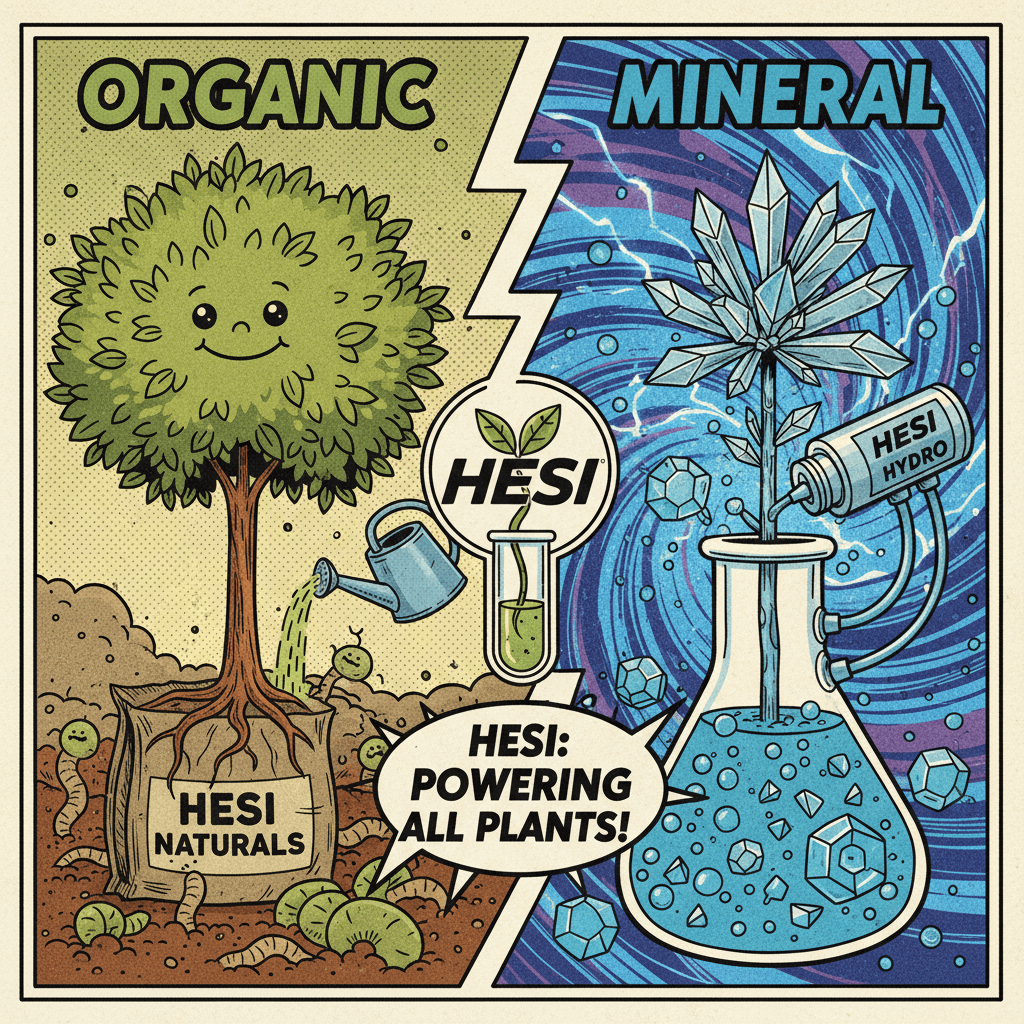 Hesi-Dünger: Bio oder mineralisch