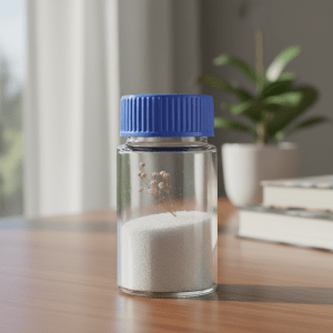 Glasgefäß 5 ml mit Deckel